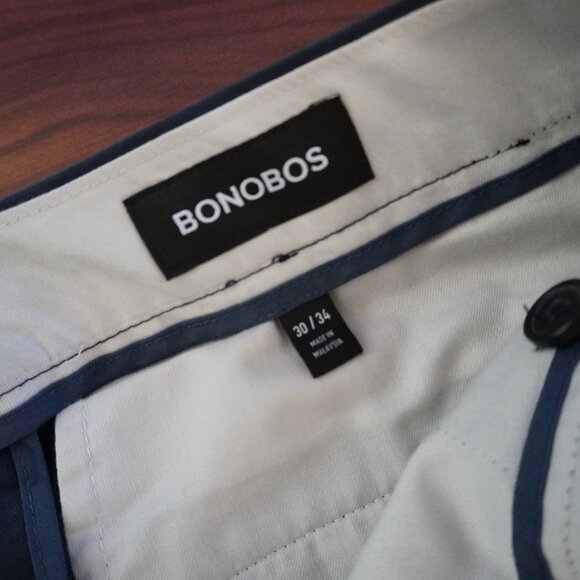 Bonobos Monday Slacks Blue - Picture 6 of 8